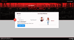 Desktop Screenshot of procard.noritz.com