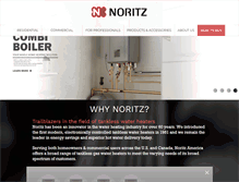 Tablet Screenshot of noritz.com